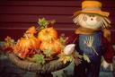 Fall decorations, Salem.